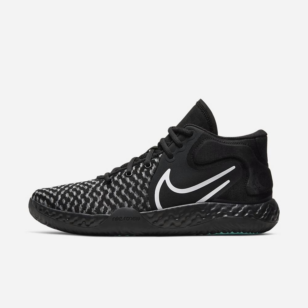 Chaussure De Basket Nike KD Trey 5 VIII Noir 8015-674 Black/Aurora Green/Smoke Grey/White Femme | OMA-01413270